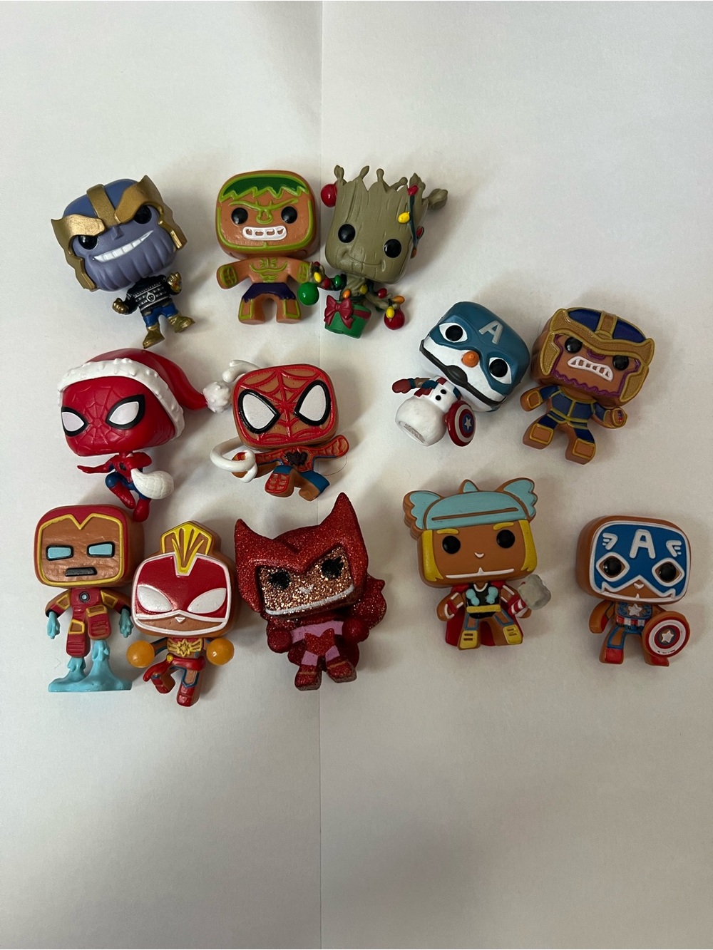 Marvel Advent Calendar Funko Pop Christmas Superhero Lot of 12
